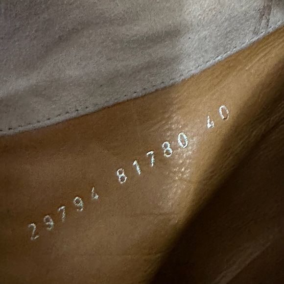 COCLICO Beige Soft Suede Ankle Boots Booties - Picture 11 of 14